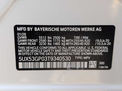 2026 BMW X3 30 xDrive