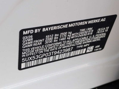 2026 BMW X3 30 xDrive 30 xDrive