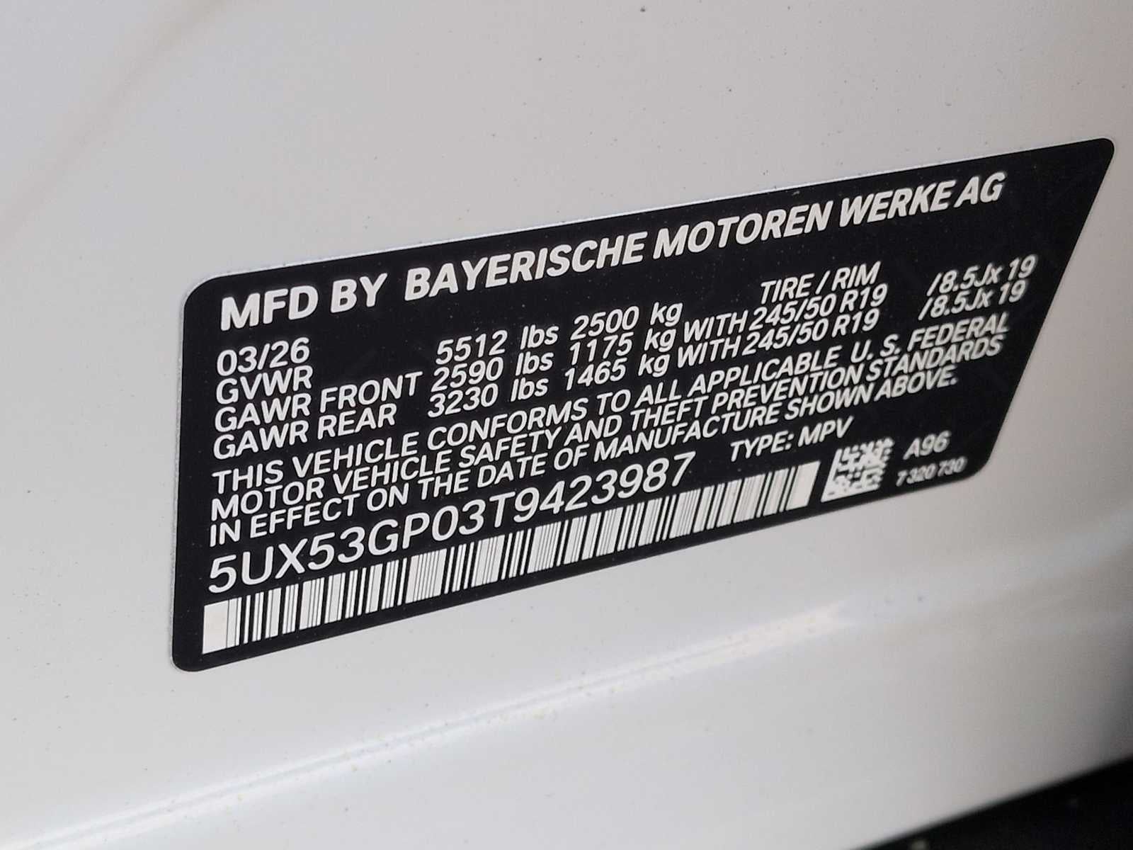 2026 BMW X3 30 xDrive 30 xDrive