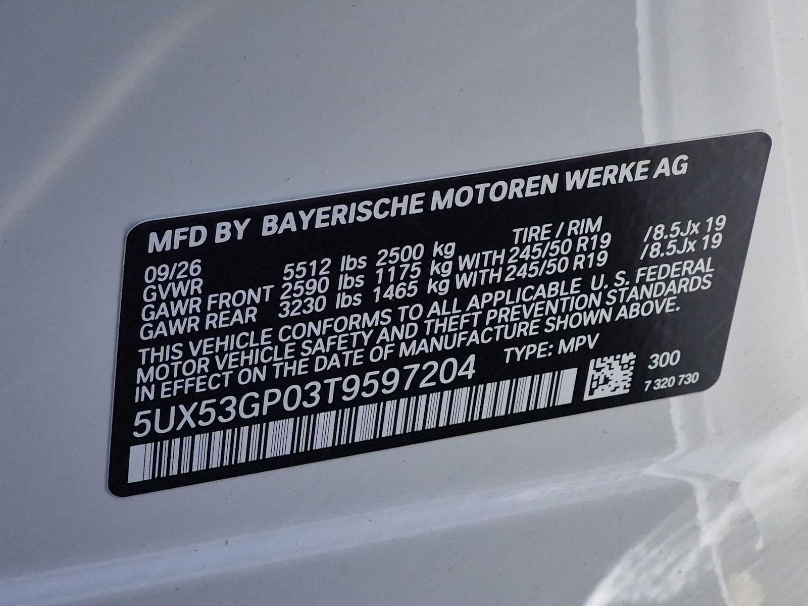 2026 BMW X3 30 xDrive
