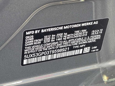 2026 BMW X3 30 xDrive