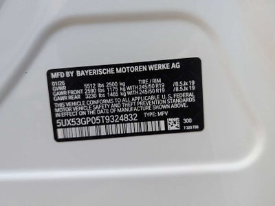 2026 BMW X3 30 xDrive