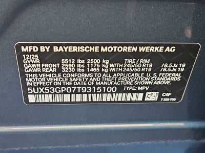 2026 BMW X3 30 xDrive