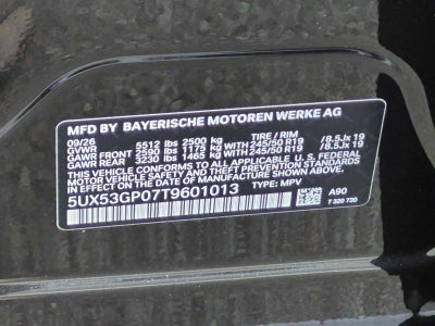 2026 BMW X3 30 xDrive