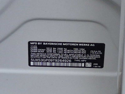 2026 BMW X3 30 xDrive