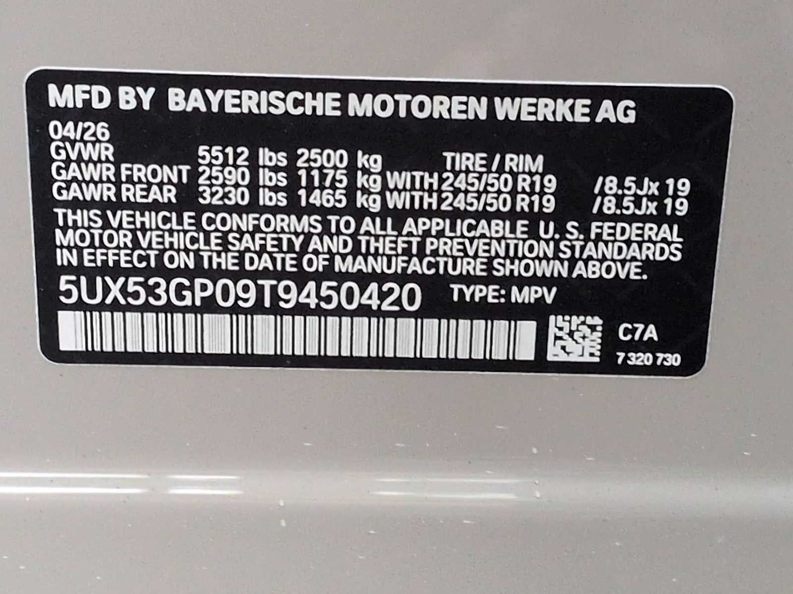 2026 BMW X3 30 xDrive