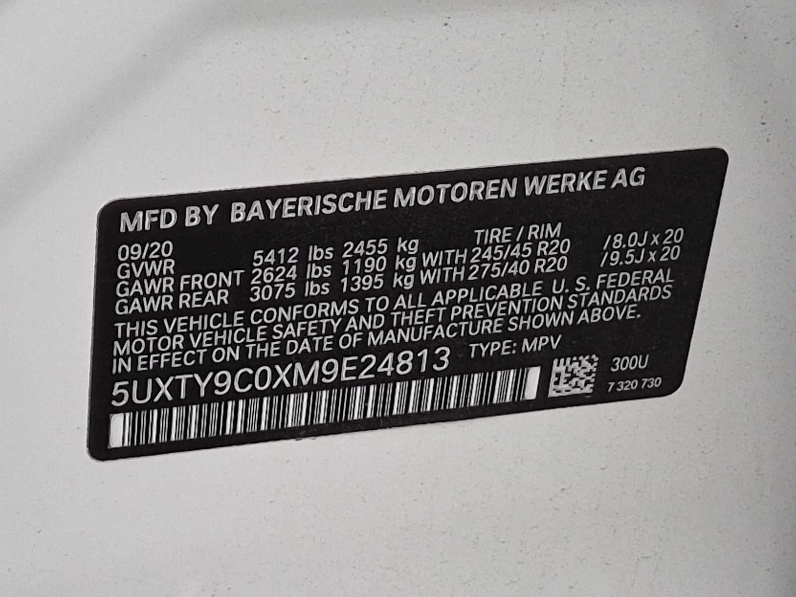 2021 BMW X3 M40i