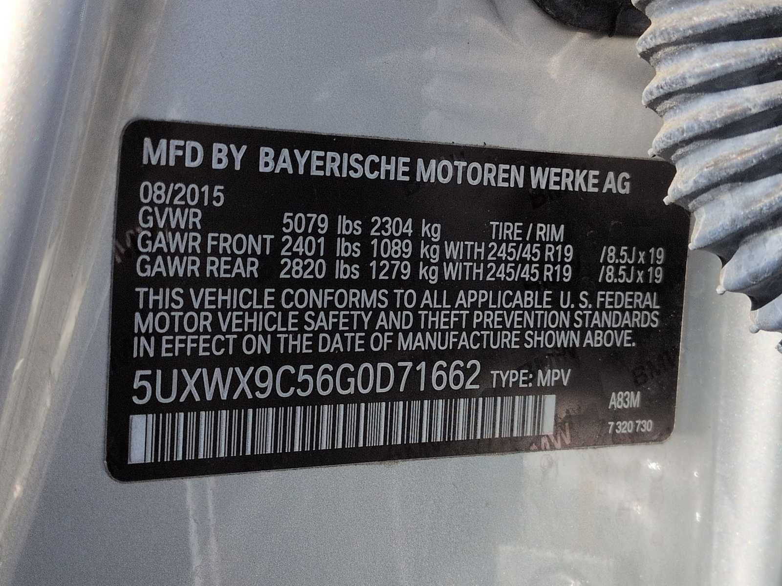 2016 BMW X3 xDrive28i