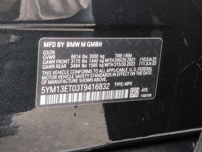 2026 BMW X5 M Competition