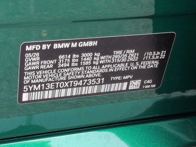 2026 BMW X5 M Competition