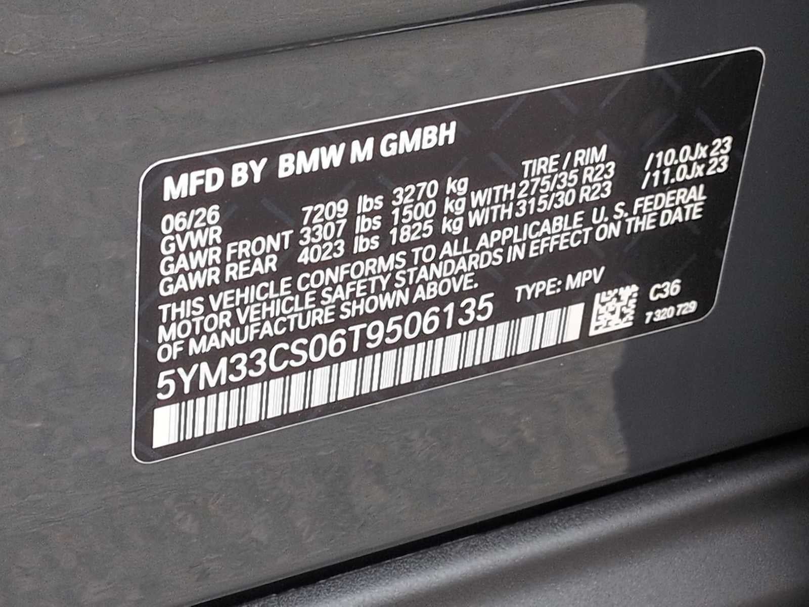2026 BMW XM Label
