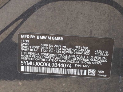 2020 BMW X4MSportsActivityVehicle Sports Activity Coupe