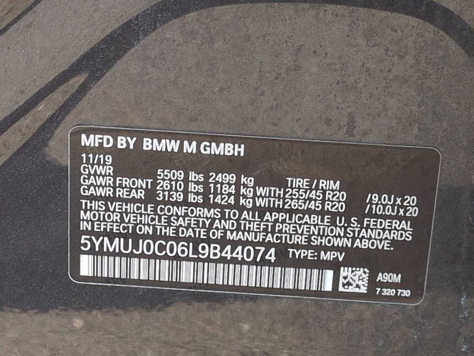 2020 BMW X4MSportsActivityVehicle Sports Activity Coupe