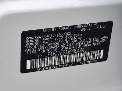 2021 Subaru WRX STI