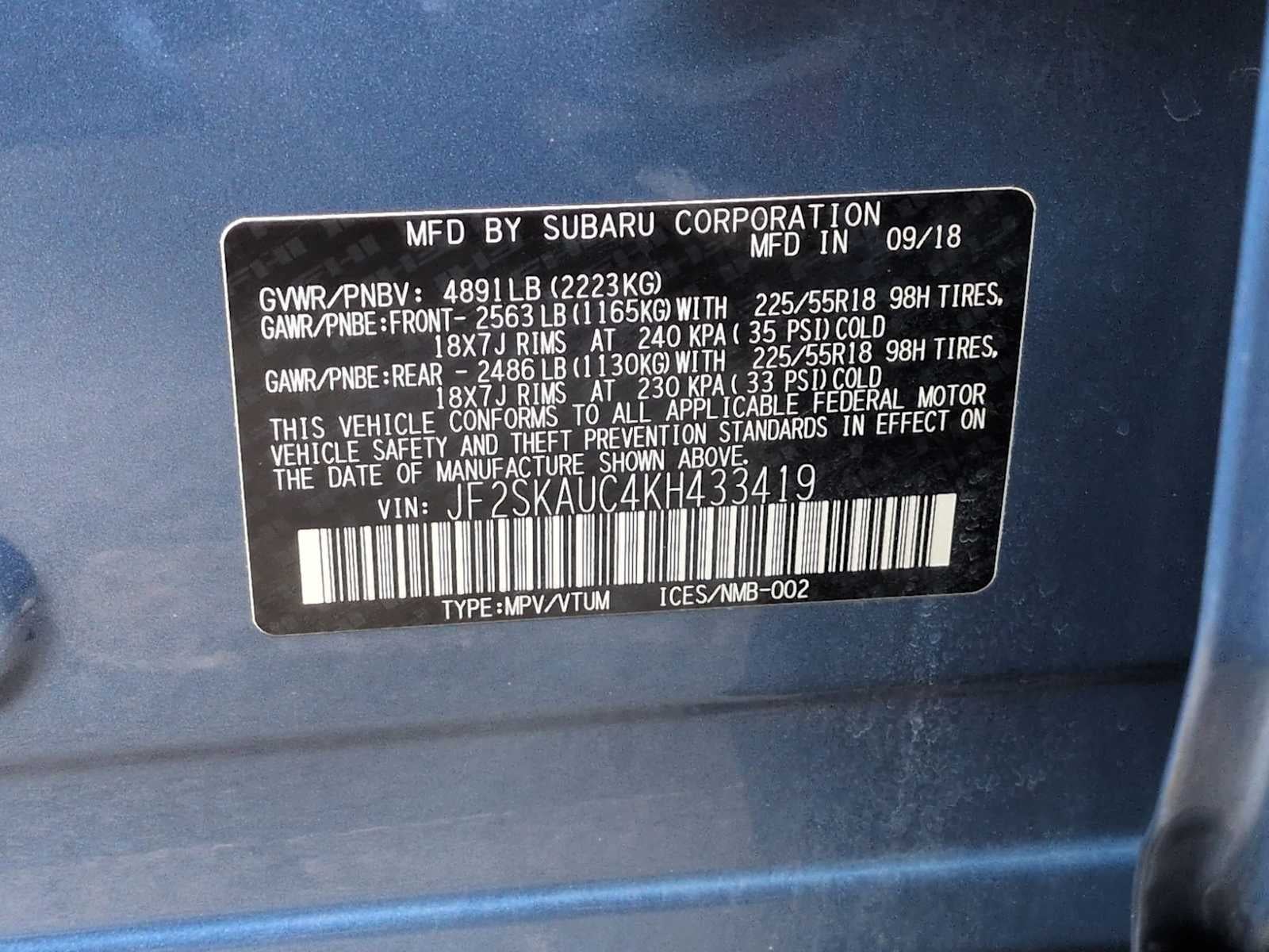 2019 Subaru Forester Limited