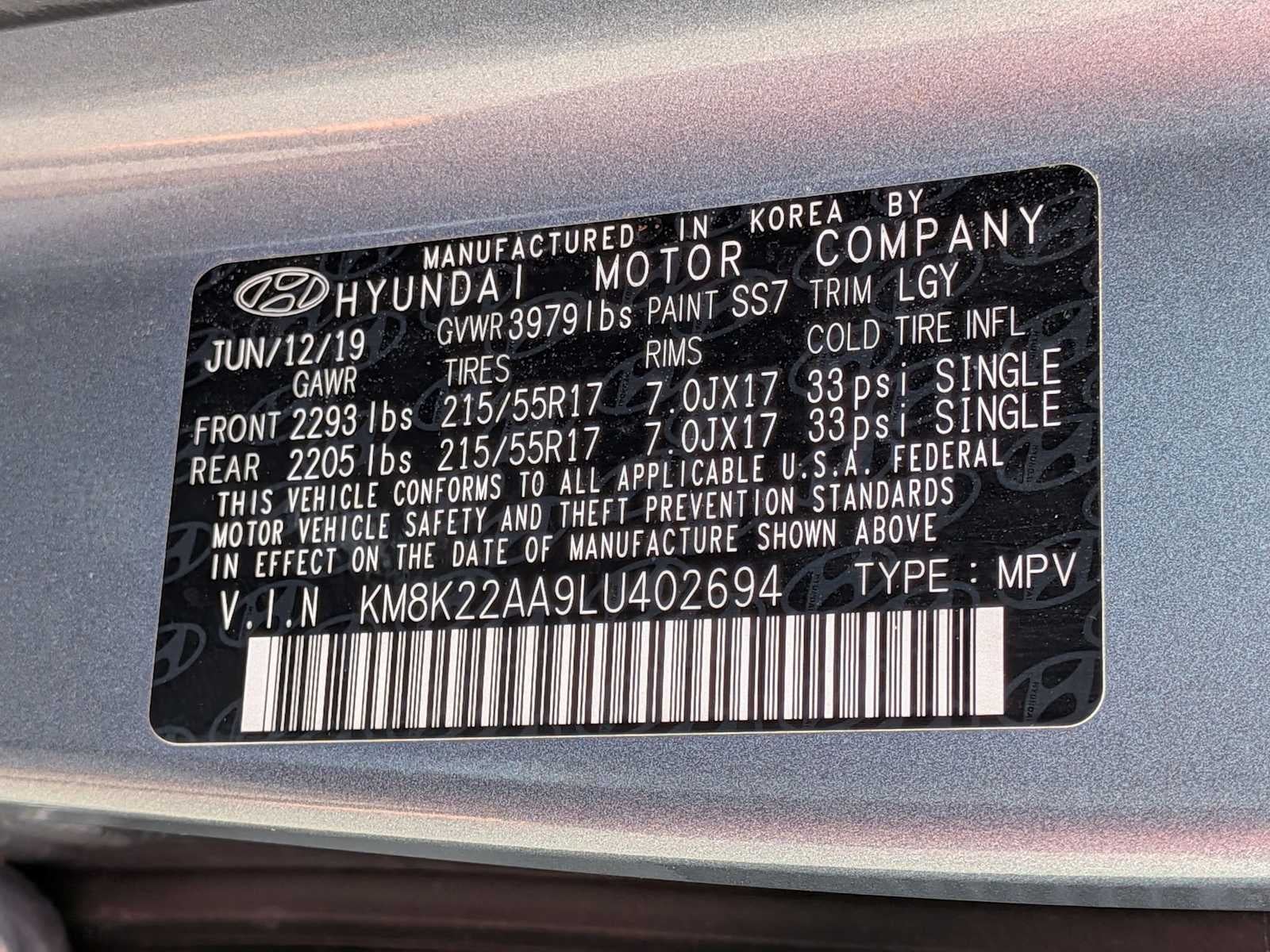 2020 Hyundai Kona SEL