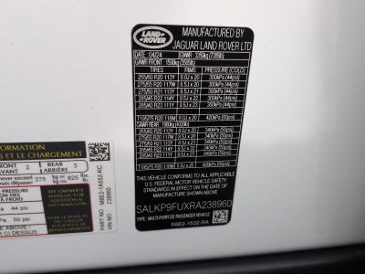 2024 Land Rover Range Rover SE