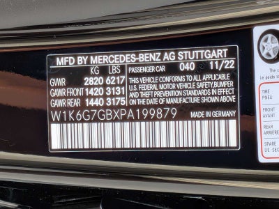 2023 Mercedes-Benz S 580 S 580