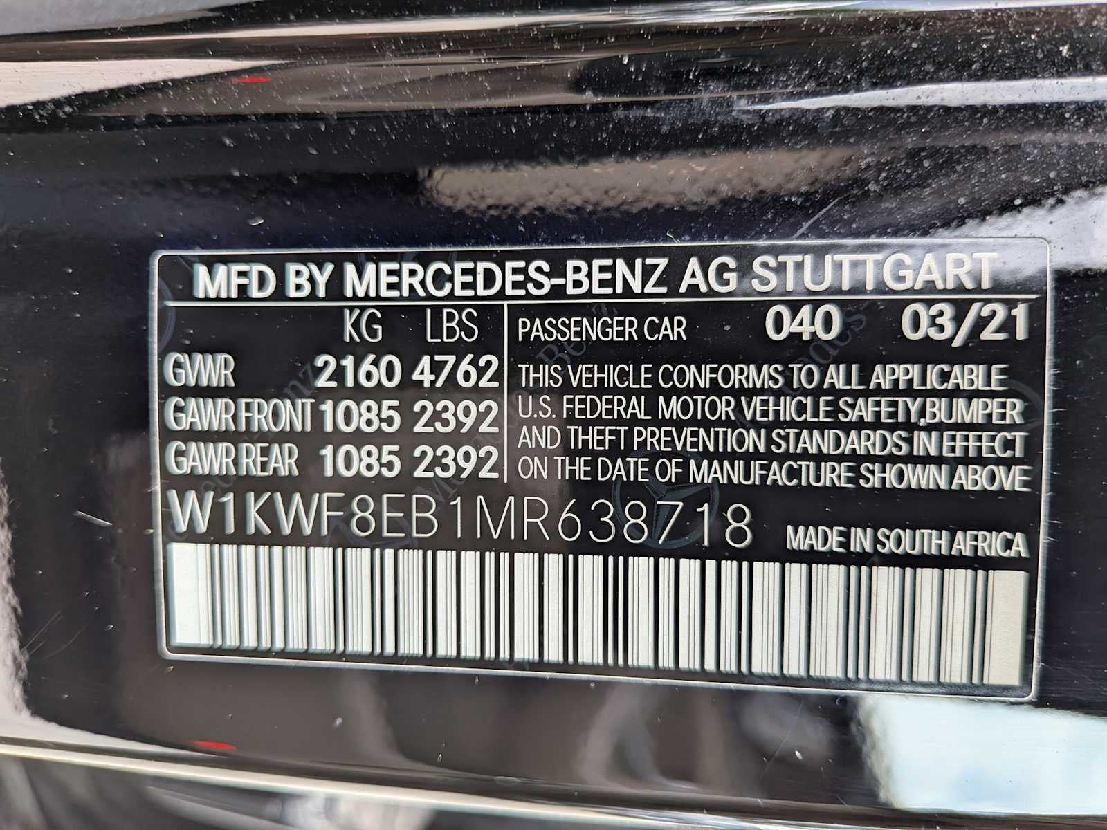 2021 Mercedes-Benz C 300 C 300