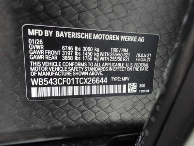 2026 BMW iX xDrive45