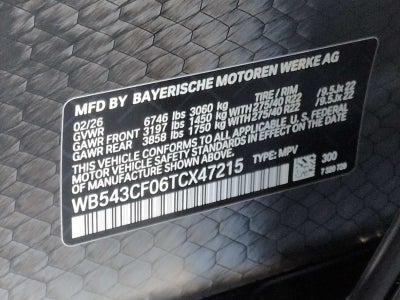 2026 BMW iX xDrive45 xDrive45