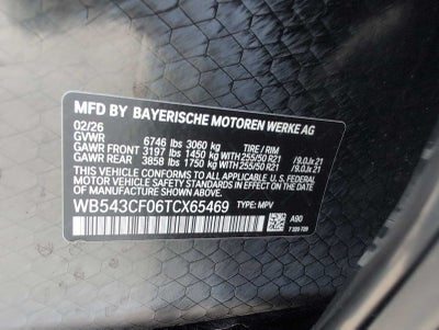 2026 BMW iX xDrive45