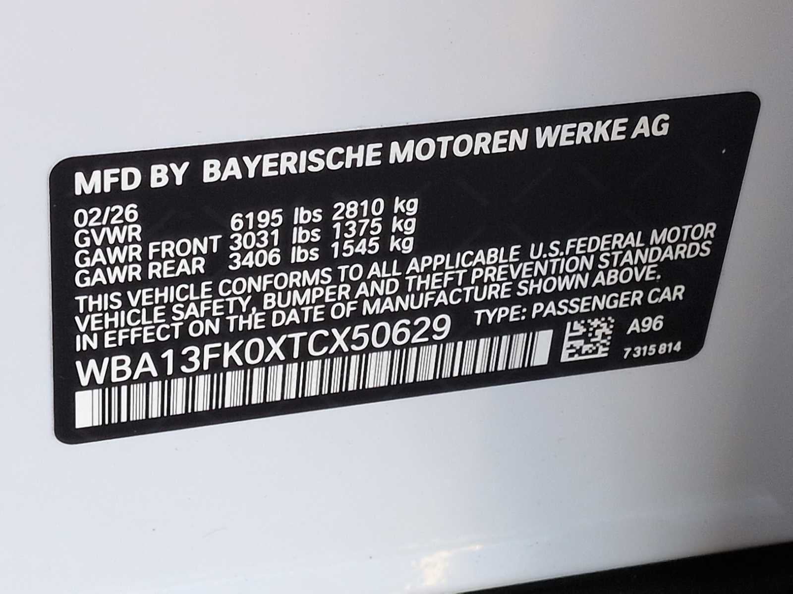 2026 BMW 5 Series 550e xDrive