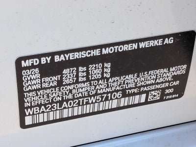 2026 BMW 3 Series 330i xDrive