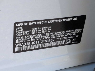 2026 BMW 740i xDrive 740i xDrive