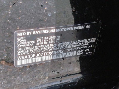 2026 BMW 7 Series 760i xDrive