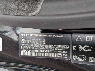 2022 BMW 4 Series 430i xDrive