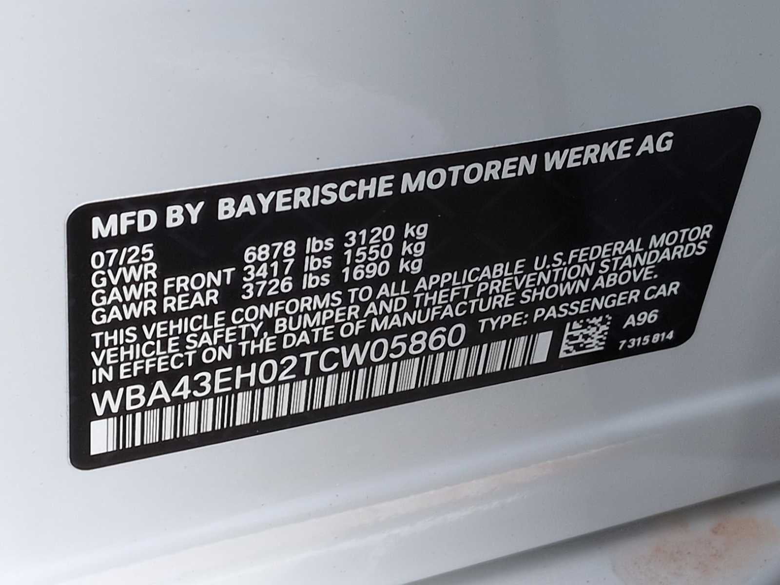 2026 BMW 750e xDrive 750e xDrive