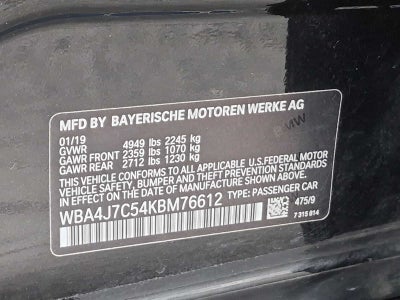 2019 BMW 4 Series 440i xDrive