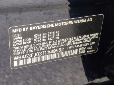 2026 BMW 530i 530i xDrive