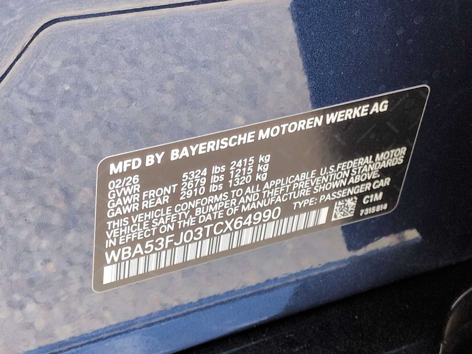 2026 BMW 530i 530i xDrive