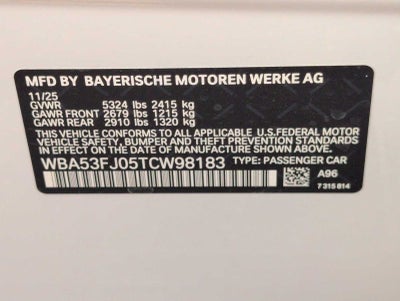 2026 BMW 530i 530i xDrive