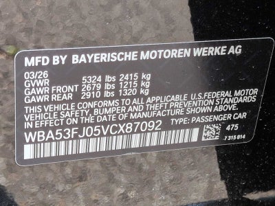 2027 BMW 5 Series 530i xDrive