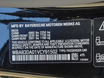 2027 BMW 4 Series M440i xDrive