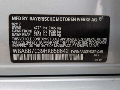 2017 BMW 340i xDrive 340i xDrive