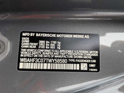 2026 BMW Z4 sDrive30i sDrive30i