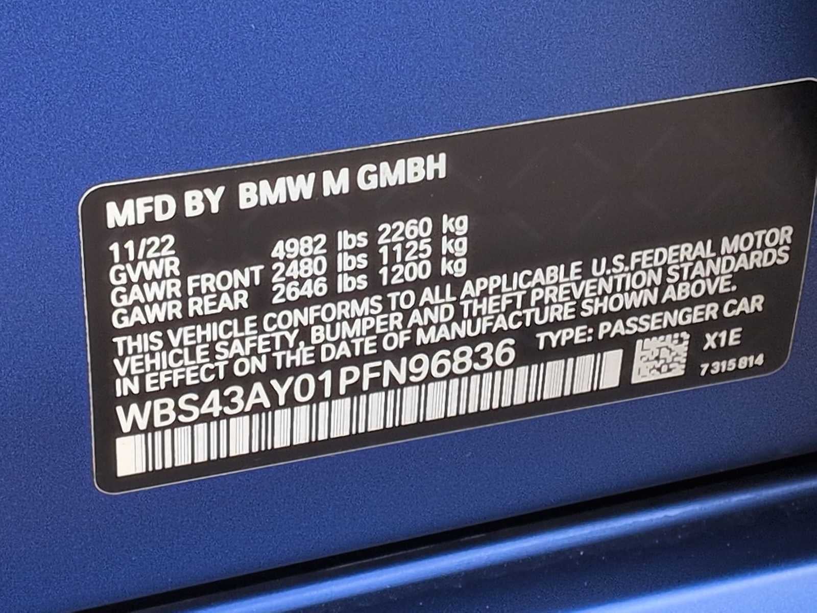 2023 BMW M3 Competition xDrive