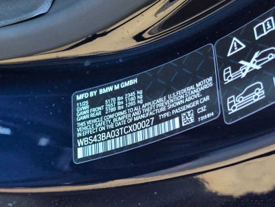 2026 BMW M4 Competition xDrive