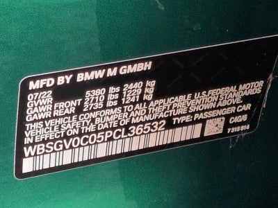 2023 BMW M8 Competition