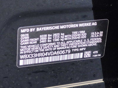 2027 BMW iX3 50 xDrive