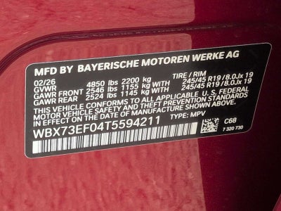 2026 BMW X1 xDrive28i