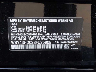 2025 BMW i4 xDrive40 xDrive40