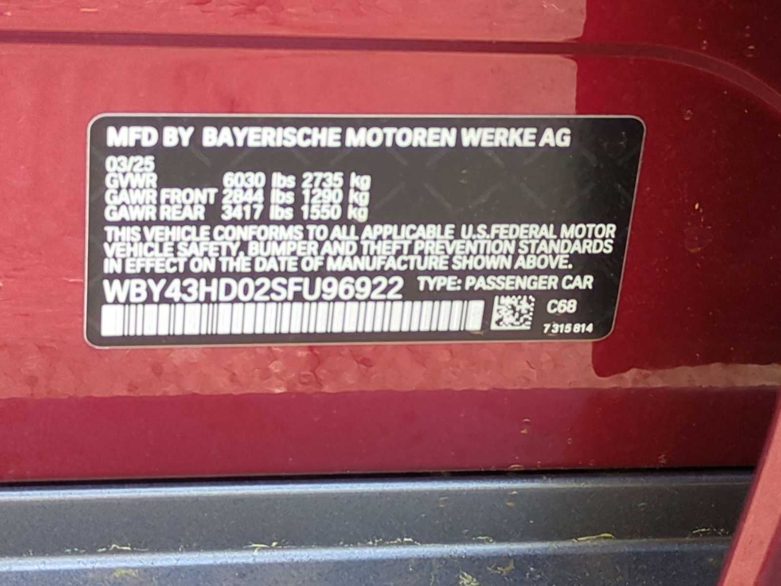 2025 BMW i4 xDrive40