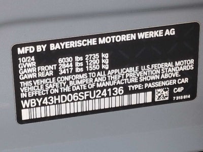 2025 BMW i4 xDrive40 xDrive40