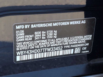 2026 BMW i4 xDrive40 xDrive40