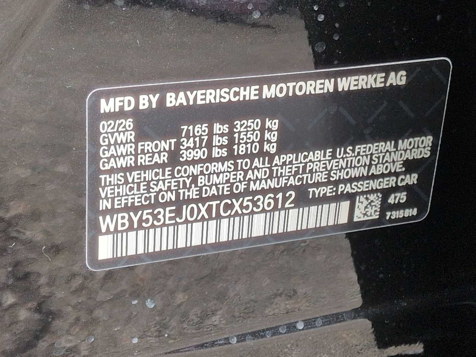 2026 BMW i7 xDrive60